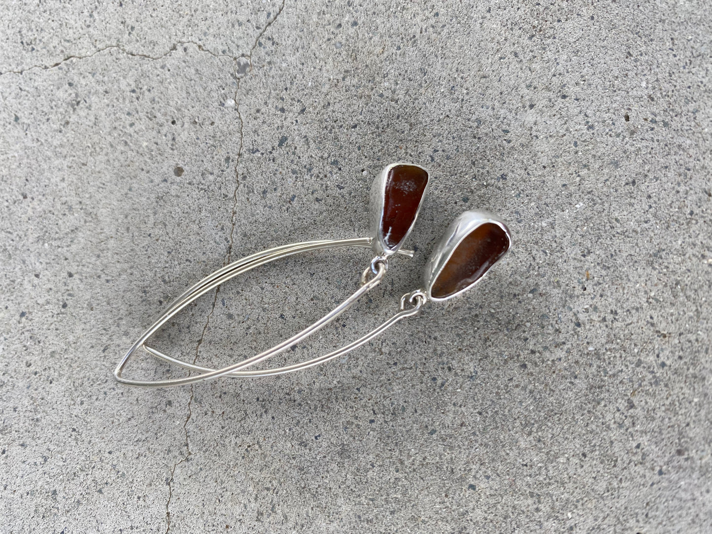Great Ocean Road Seaglass Earrings