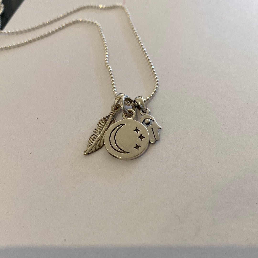 Celestial Moon Pendant